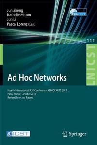 Ad Hoc Networks