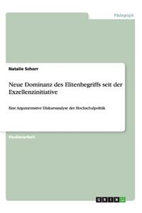 Neue Dominanz des Elitenbegriffs seit der Exzellenzinitiative