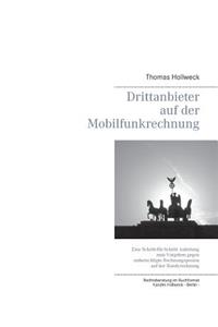Drittanbieter auf der Mobilfunkrechnung