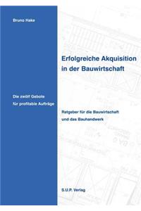Erfolgreiche Akquisition in der Bauwirtschaft