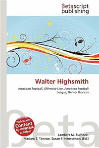 Walter Highsmith