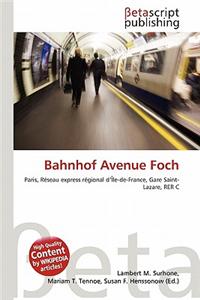 Bahnhof Avenue Foch
