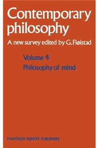 Philosophy of Mind/Philosophie de l'Esprit