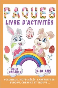 Livre d'Activités Joyeuses Pâques Pour Enfants