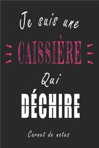 Je Suis une Caissière qui Déchire Carnet de notes