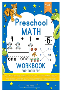 Preschool Math Workbook for Toddlers