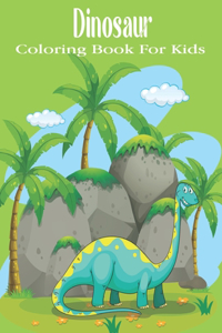Dinosaur Coloring Book For Kids