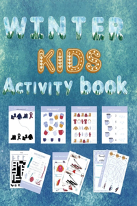 Winter Kids activity book