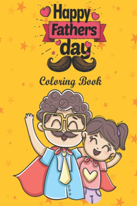 Happy Father's Day Coloring Book