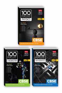 MTG CBSE 100 Percent Physics, Chemistry & Mathematics (Set of 3 Books) Class-11, Strictly Based on the CBSE Circular issued on 21st April 2022 (CBSE Based Text Book For 2022-23 Exam) MTG Editorial Board