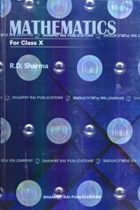 Mathematics For Class 10 - Cbse - By R.D. Sharma Examination 2022-23