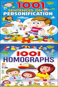 Sawan Set Of 2 Books Great Grammar Series (1001 Homographs, 1001 Sentences Of Personification)