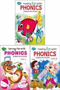 Set Of 3 Books, Having Fun With Phonics (Stage 1), Having Fun With Phonics (Stage 2) And Having Fun With Phonics-0