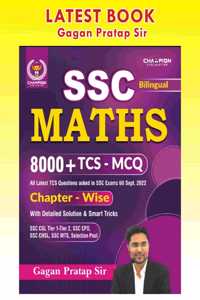SSC MATHS Bilingual | 8000 + TCS - MCQ | Chapterwise | Gagan Pratap Sir | Champion Publication