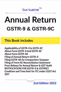 Annual Return | Gstr-9 &Amp;Amp; Gstr-9C | 2Nd Edition 2022