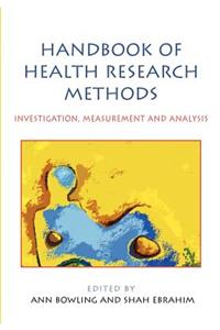 Handbook of Health Research Methods