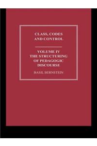The Structuring of Pedagogic Discourse