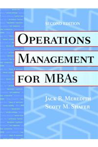 Operations Management for MBAs