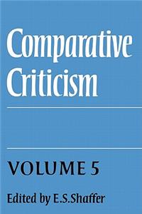 Comparative Criticism