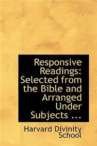 Responsive Readings