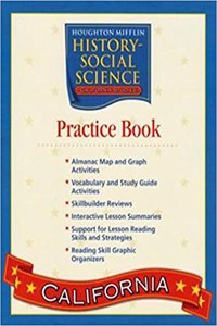 Houghton Mifflin Social Studies: Practice Book Consmbl L4: Level 4 - California Studies Practice Book