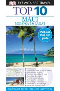 DK Eyewitness Top 10 Maui, Molokai and Lanai