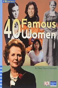 Iopeners 40 Famous Women 6 Pack Grade 5 2005c