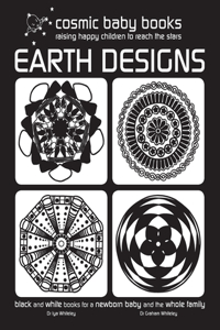 EARTH DESIGNS - Black and White Book for a Newborn Baby and the Whole Family