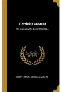 Herrick's Content