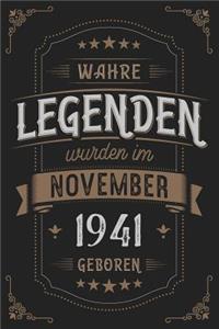 Wahre Legenden wurden im November 1941 geboren