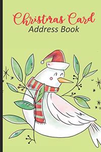 Christmas Card Address Book