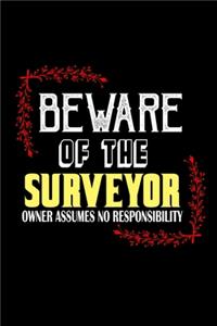 Beware of the surveyor. owner assumes no responsibility