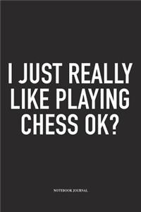 I Just Really Like Playing Chess Ok?