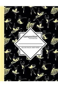 Composition Notebook College Ruled Lined Paper