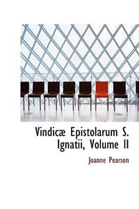 Vindic Epistolarum S. Ignatii, Volume II