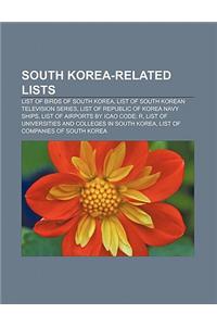 South Korea-Related Lists