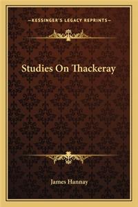 Studies on Thackeray