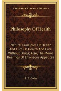 Philosophy of Health