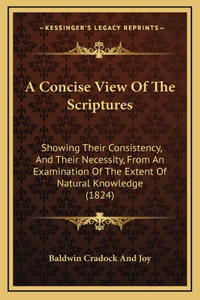 A Concise View Of The Scriptures