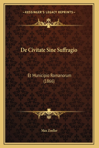 De Civitate Sine Suffragio