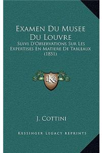 Examen Du Musee Du Louvre