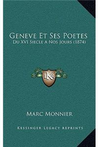 Geneve Et Ses Poetes