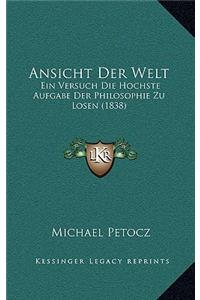 Ansicht Der Welt