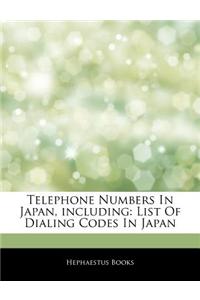 Articles on Telephone Numbers in Japan, Including