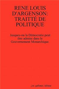 Traitte De Politique