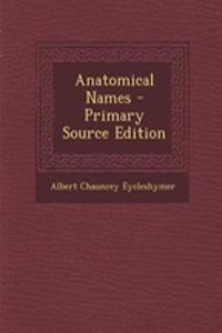 Anatomical Names