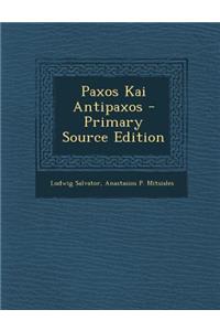 Paxos Kai Antipaxos
