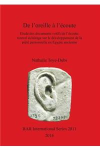 De l'oreille à l'écoute