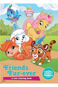 Disney Whisker Haven Tales with the Palace Pets Friends Fur-Ever: A Cute Coloring Book