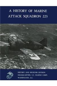 History of Marine Attack Squadron 223